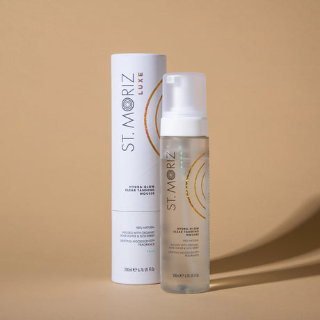 St Moriz LUXE Hydra Glow skaidrios įdegio putos FAST, 200 ml | InHair.lt