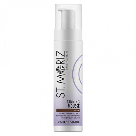 ST. MORIZ Self Tanning Dark savaiminio įdegio putos, 200ml | InHair.lt