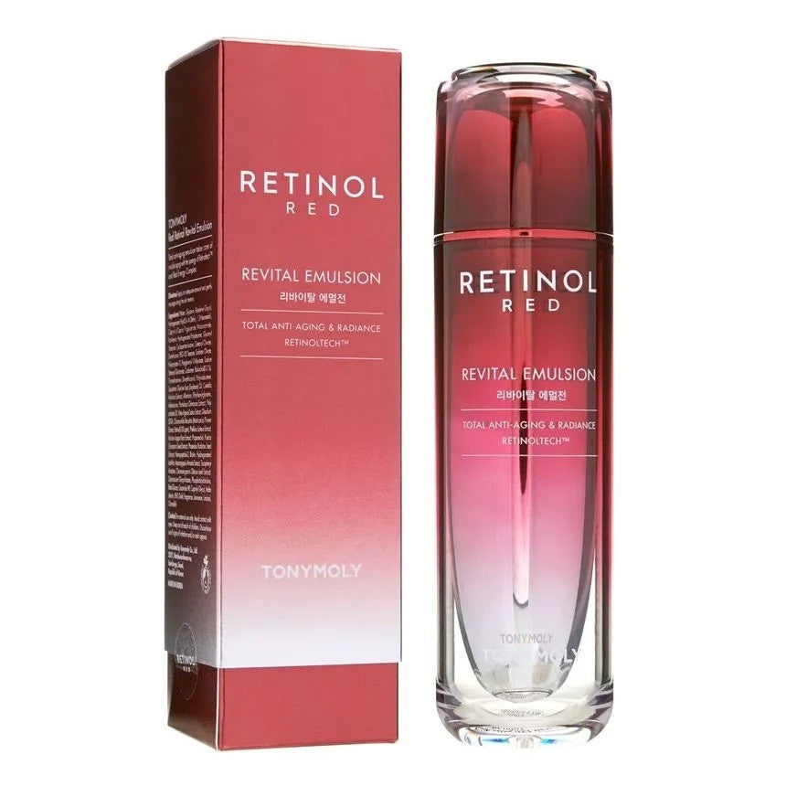 Tonymoly RED RETINOL Revital veido emulsija, 120 ml | InHair.lt