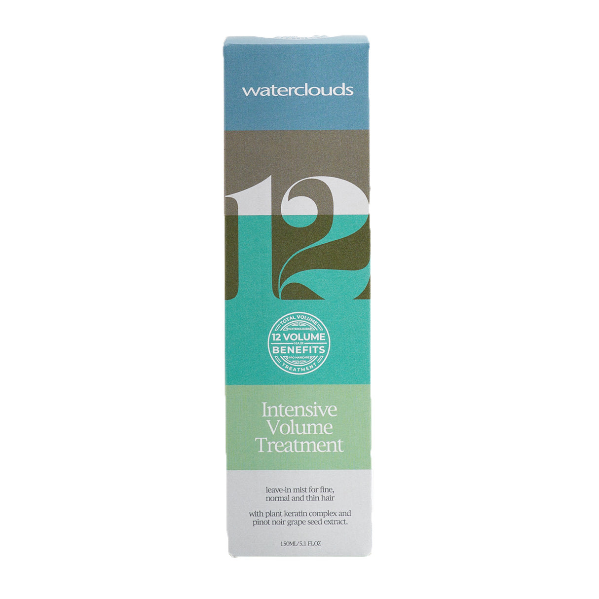 Waterclouds Intensive Volume Treatment priemonė ploniems ir normaliems plaukams, 150 ml | InHair.lt