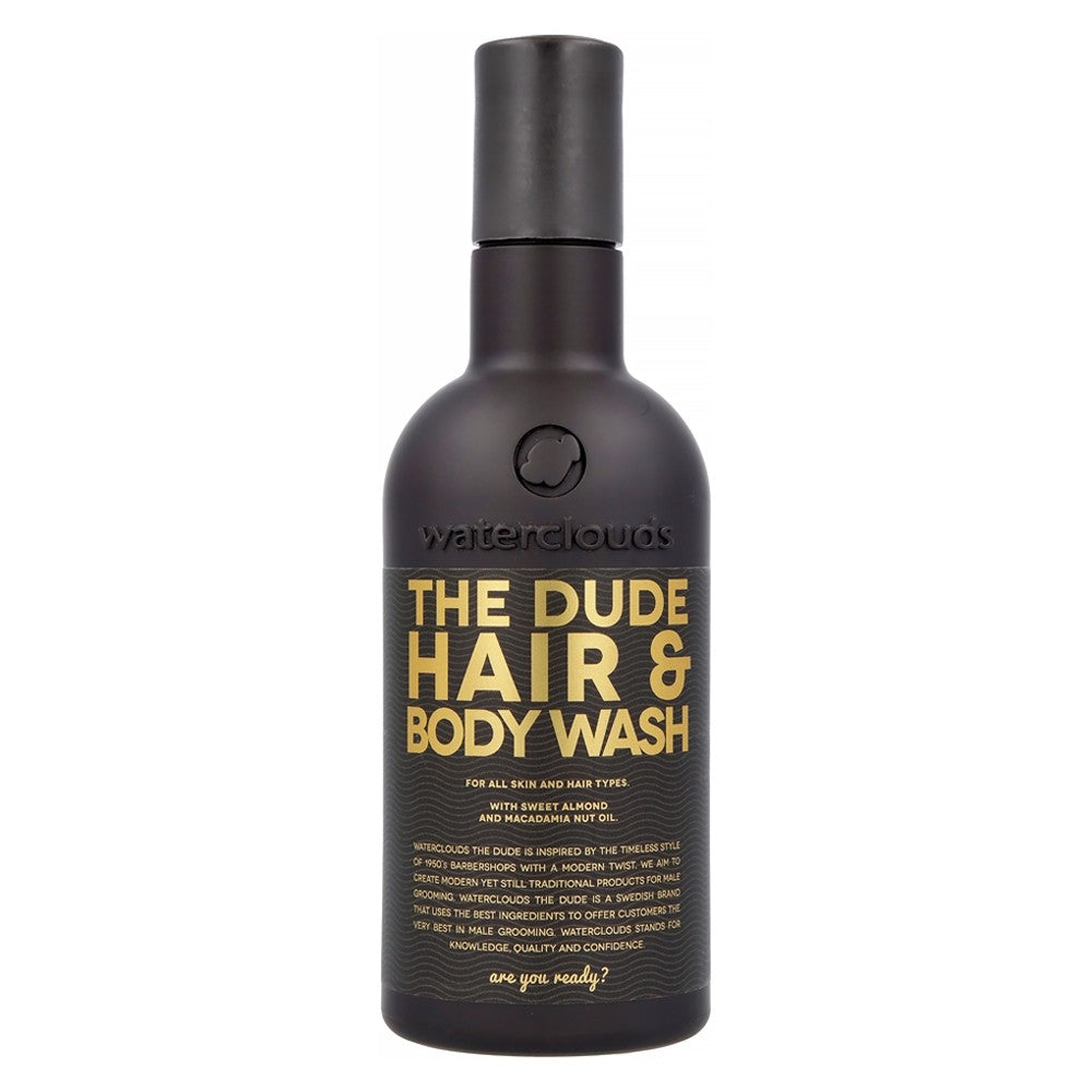 Waterclouds The Dude Hair&Body kūno prausiklis ir šampūnas viename, 250 ml | InHair.lt