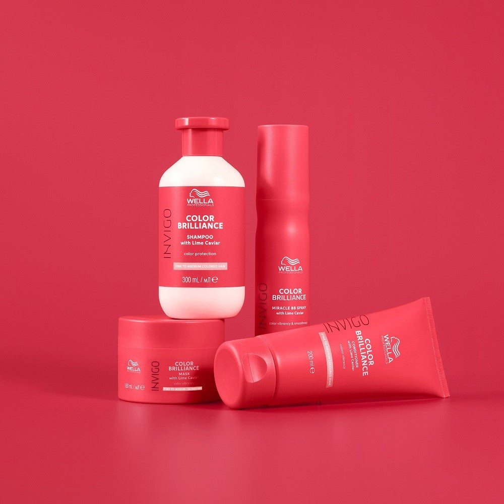 Wella Professionals Invigo BRILLIANCE COARSE kaukė šiurkštiems plaukams, 150ml | InHair.lt