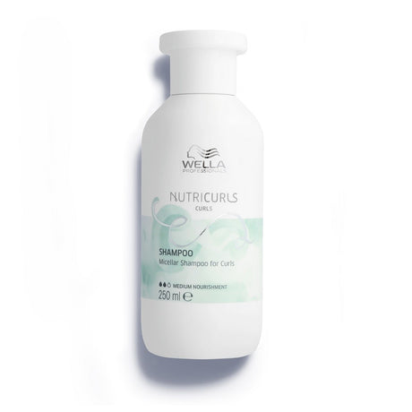 Wella Professionals Nutricurls micelinis garbanotų plaukų šampūnas, 250 ml | InHair.lt