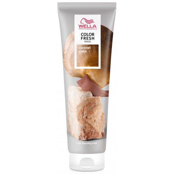 Wella Professionals COLOR FRESH tonuojanti plaukų kaukė Caramel Glaze, 150 ml