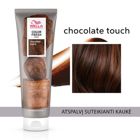 Wella Professionals COLOR FRESH tonuojanti plaukų kaukė Chocolate, 150 ml | InHair.lt