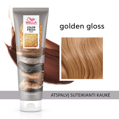 Wella Professionals COLOR FRESH tonuojanti plaukų kaukė Golden Gloss, 150 ml | InHair.lt