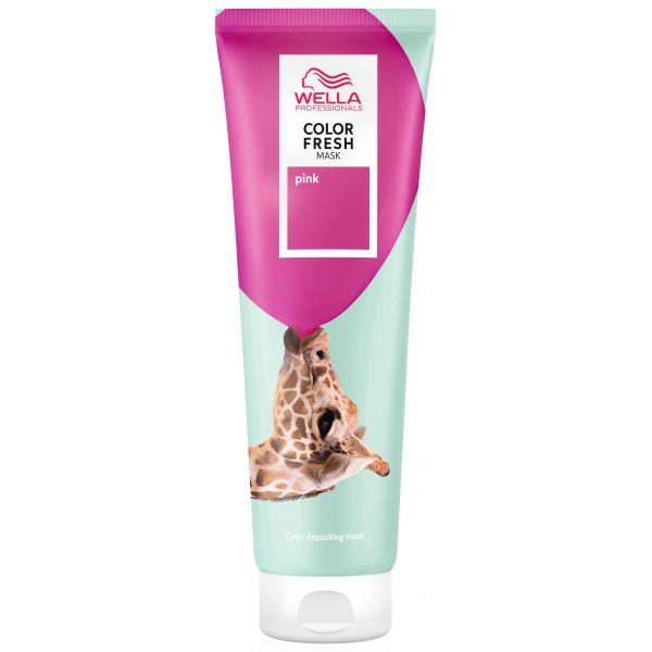 Wella Professionals COLOR FRESH tonuojanti plaukų kaukė Pink, 150 ml