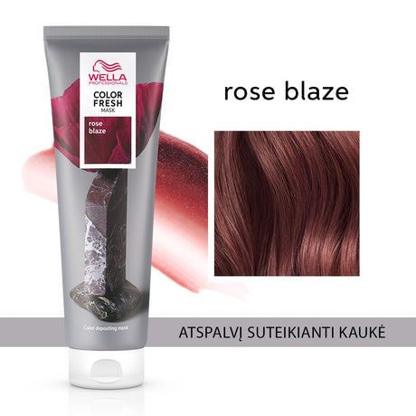 Wella Professionals COLOR FRESH tonuojanti plaukų kaukė Rose Blaze, 150 ml | InHair.lt